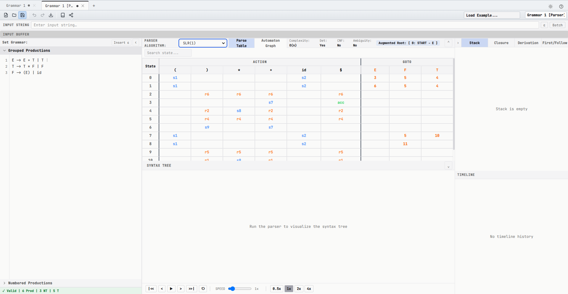 Parser Generation